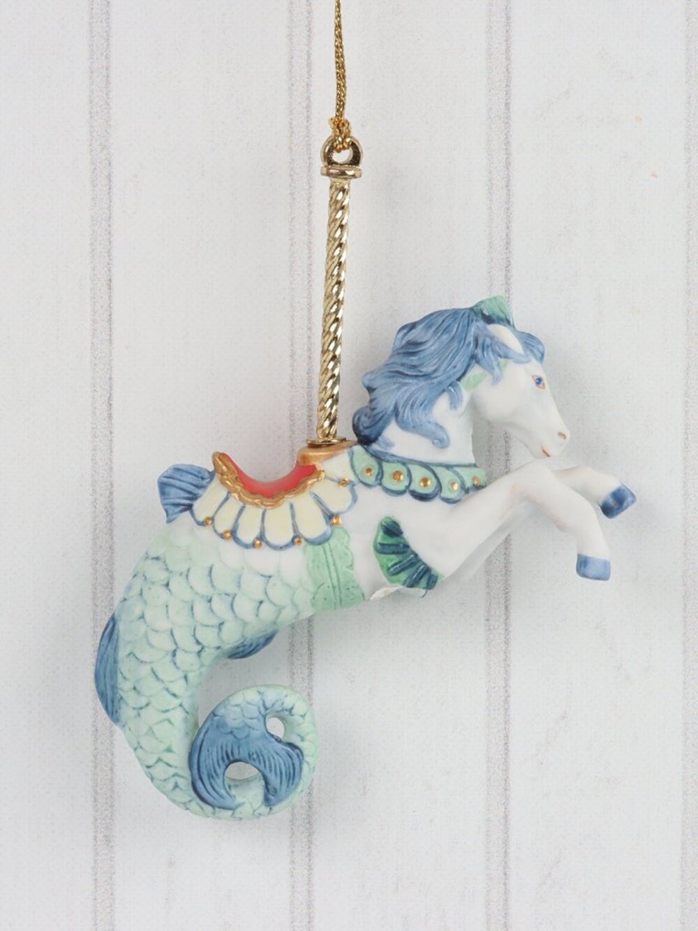 Vintage Lenox 1989 Palomino Horse - The Christmas Carousel Collection